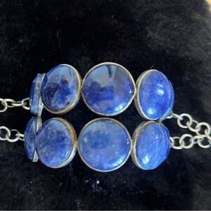 Elegant Blue Stone Bracelet